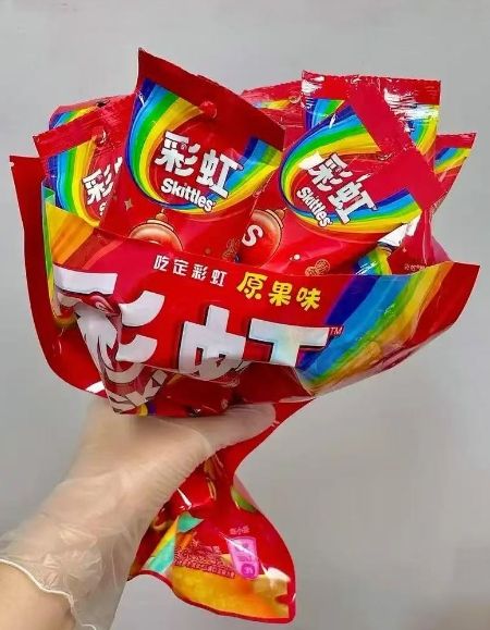 Rainbow candy