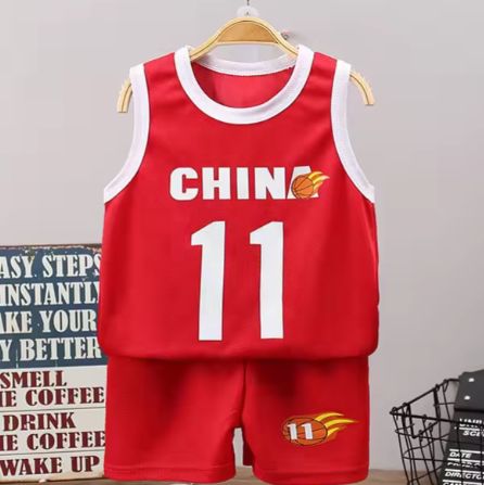 New Style Children's Basketball Clothing Sets For Kids- Children's Basketball Jersey