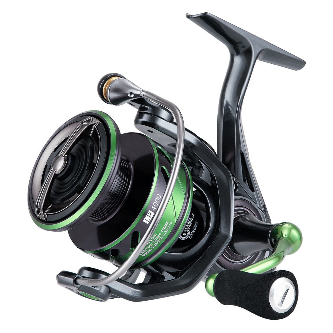 Fishing Reels, 5.2:1 Durable Gear MAX Drag 28lb Smoother Winding Spinning Fishing Reel WR3 X NEW