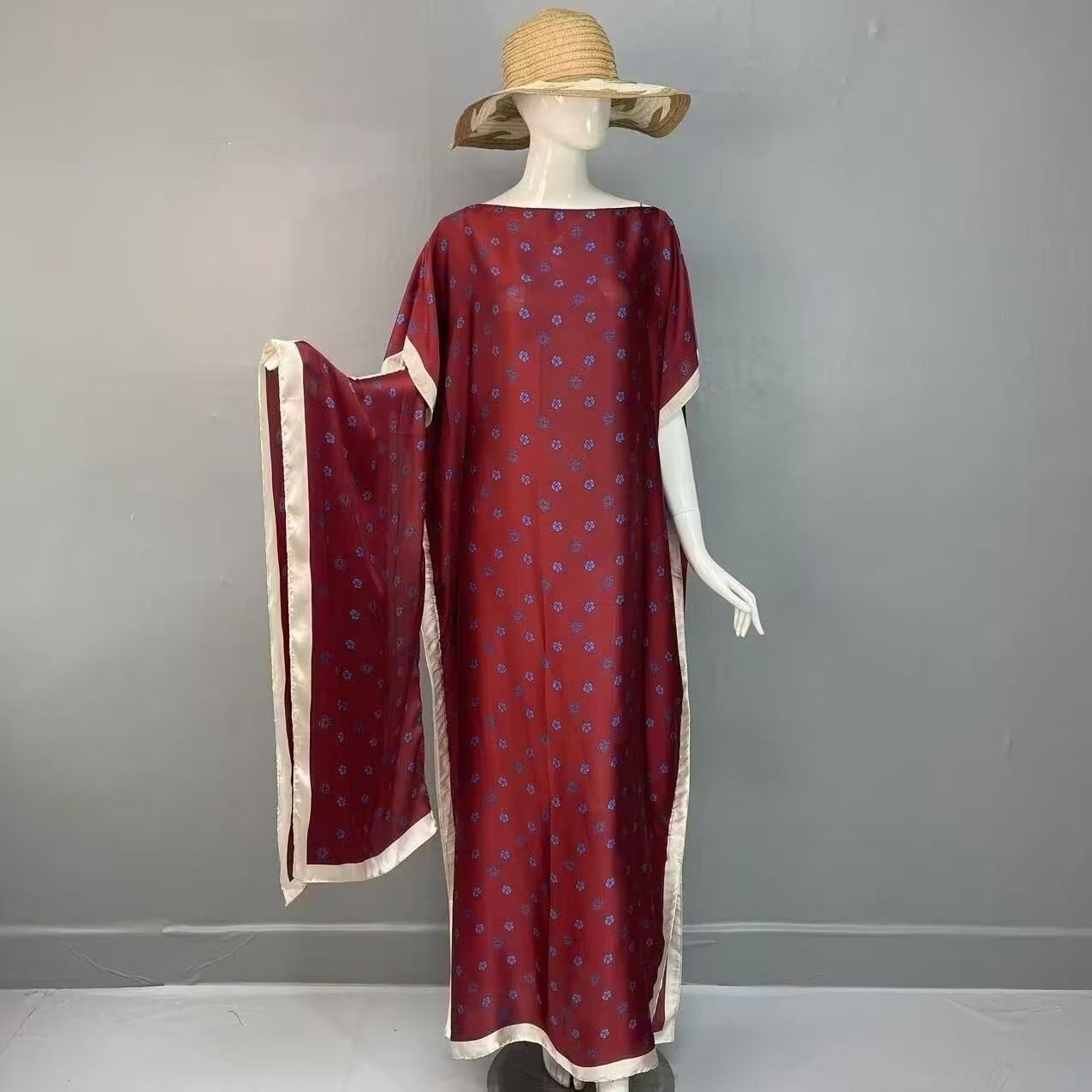 Cross-border hot-selling big robe Muslim long skirt