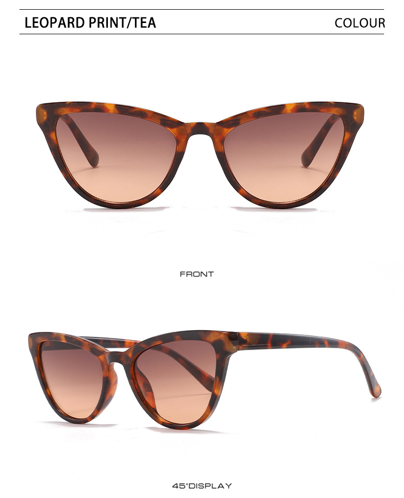 6769 Y2K Cat Eye Sunglasses Women Metal Hinge Cat Eye Mirror Lenses Unisex Elvis Retro Sun Glasses Female Oculos