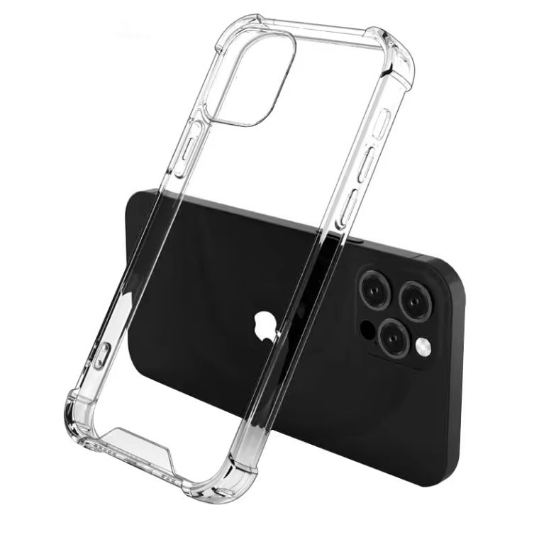 Clear Transparent Bumper iPhone Cases With Corner Protection