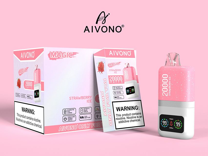 10 pcs 20K Vape-20000 puffs Vape Disposable e-cigarette Puffs 5% or 2% 20000 puffs Cool Mint OEM 600~25K PUFFS Cool mint