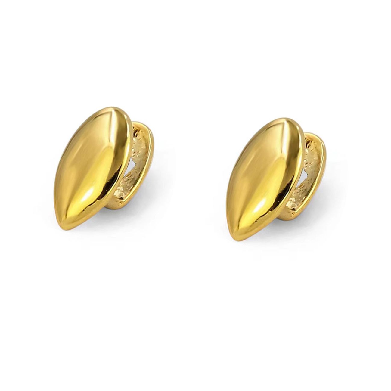 Hiphop shiny hip-hop grillz single canine grillz decorative small tiger teeth set vampire grillz hip-hop teeth grillz tooth grillz gold teeth silver teeth
