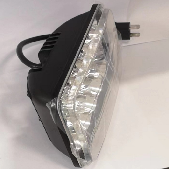 LED work light square car off-road lighting front work light 45W far and near light H4 plug