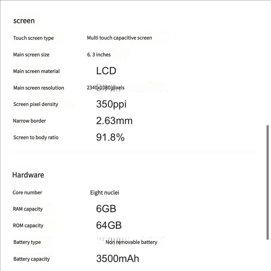 Samsung/Samsung Galaxy A60 SM-A6060 full network rear triple camera full screen 6.3-inch mobile phone (second-hand)