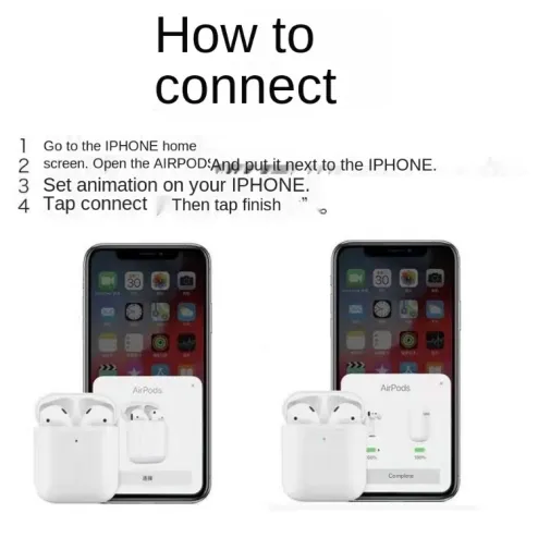 How to connect 2024 i12 airpods to iphone