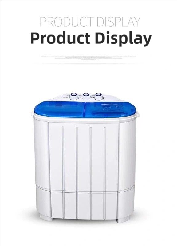 Twin Tub Semi Automatic Washing Machine-White
