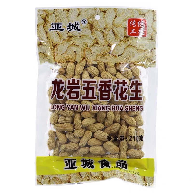 Longyan Yacheng 180g Five spice Peanuts, Snack Bag180g