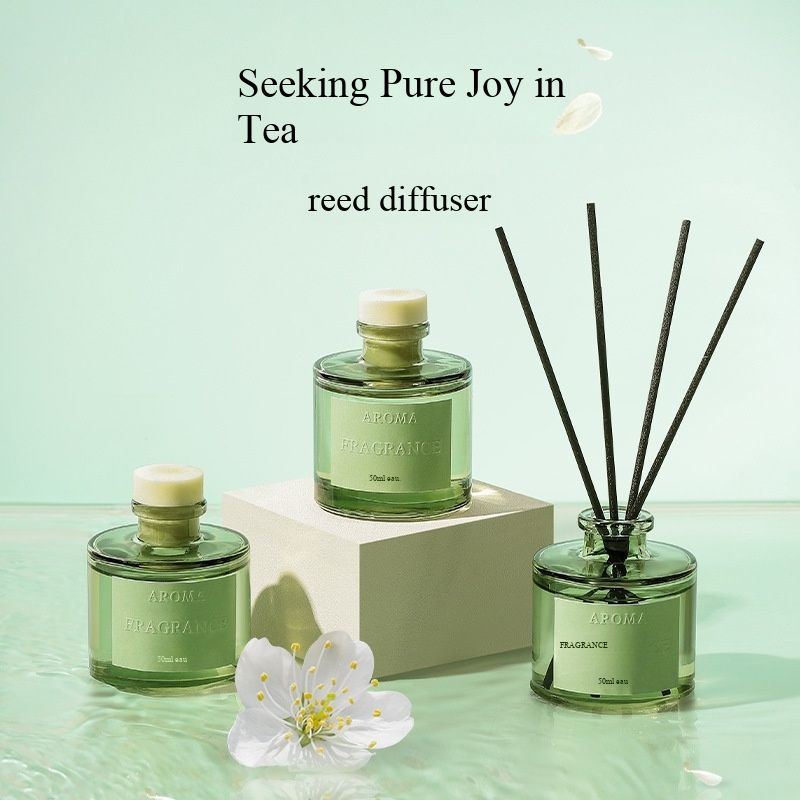 Fresh and fragrant tea aroma essential oil diffuser for indoor use, long-lasting, suitable for home, toilet, bedroom.