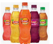 Planet Orange Bottled Drink - 350ml