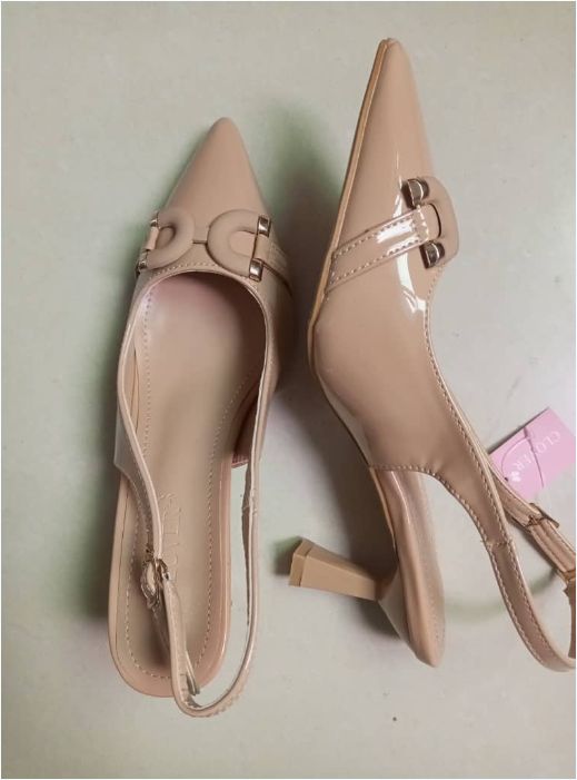 High Heels Shallow-toe Pointed Work Shoes For Office Lady Soft Leather Thin Heel- CLOVER sandals high heels shoes for women
