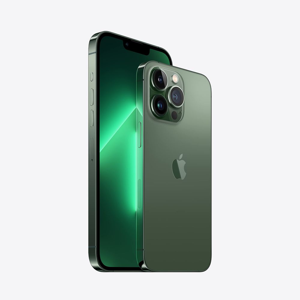Apple iPhone 13 Pro (Unlocked, 128GB)  6.1” Super Retina XDR, A15 Bionic Chip, Pro Camera System Refurbishment GSM Phone【Lowest Price Online】