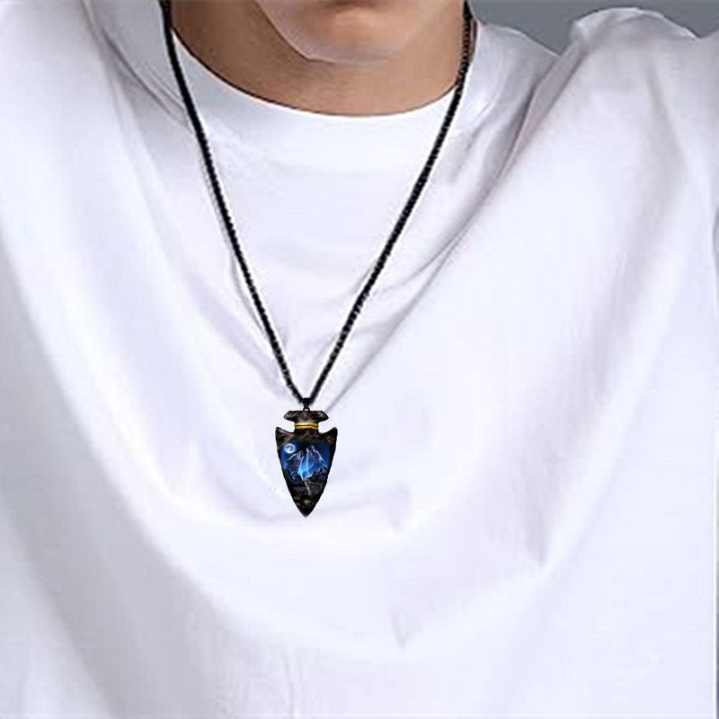 Hip hop pendant necklace unisex fashion trend free shipping