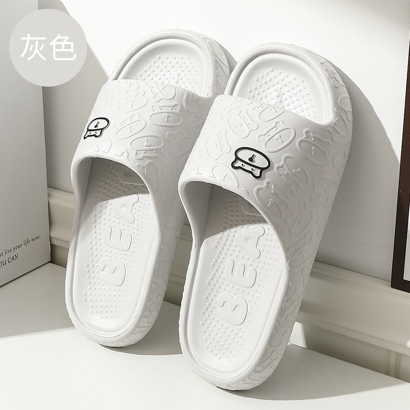 L-5305 Women's Summer Wear-Resistant and Durable Open Toe Slippers,Lightweight Home Non-Slip Slippers