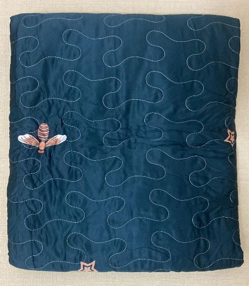 3-piece 1 bedspread 2 pillow case Queen size Fringe Bedspread Coverlet double thick bedspread.