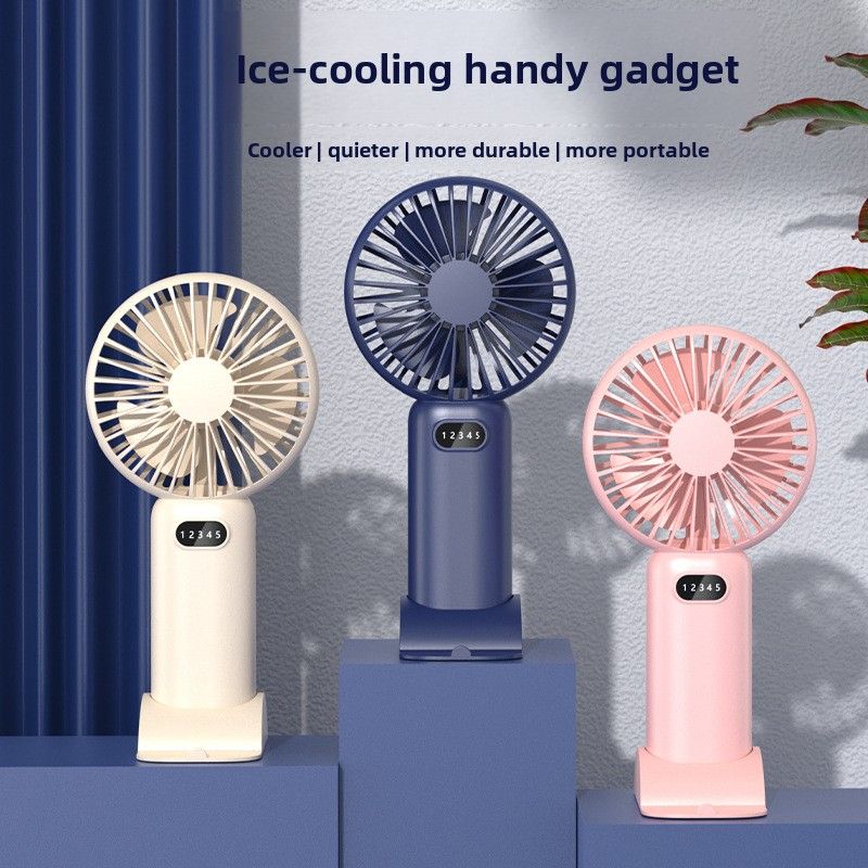 Small portable handheld fan, mini high-wind handheld fan, fan specifically for student dormitories
