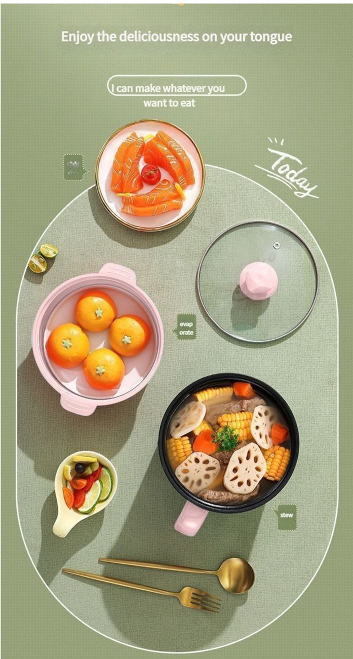 Electric cooker multifunctional small electric rice cooker household electric hot pot students dormitory electric hot pot special pots