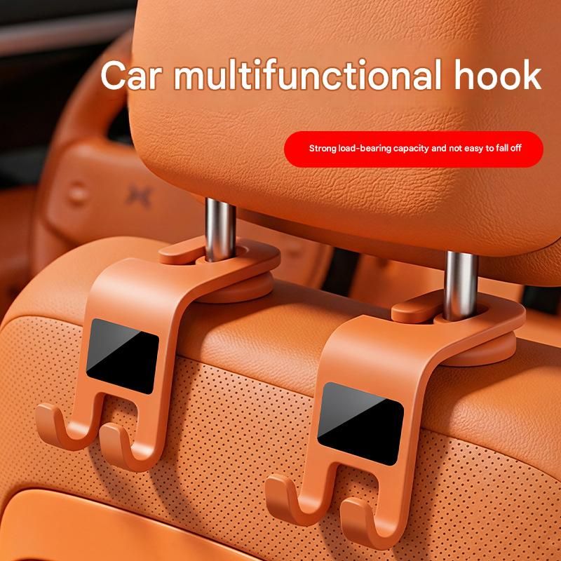 Multifunctional Car Seat Back Hook Auto Interior Backrest Hanging Holder Universal Front Seat Storage Hook for Vehicle Accessories
