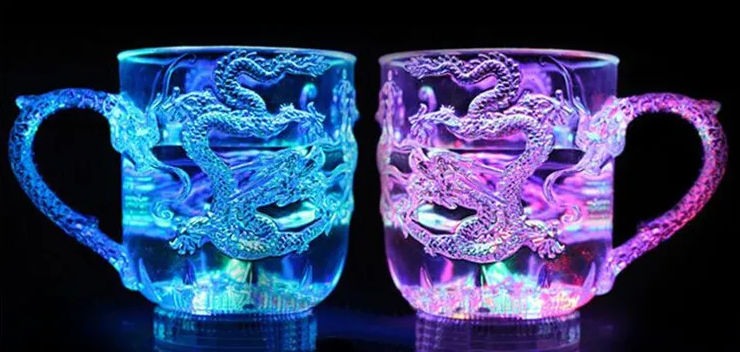 Luminous Water Cup Inductive Rainbow Color Cup