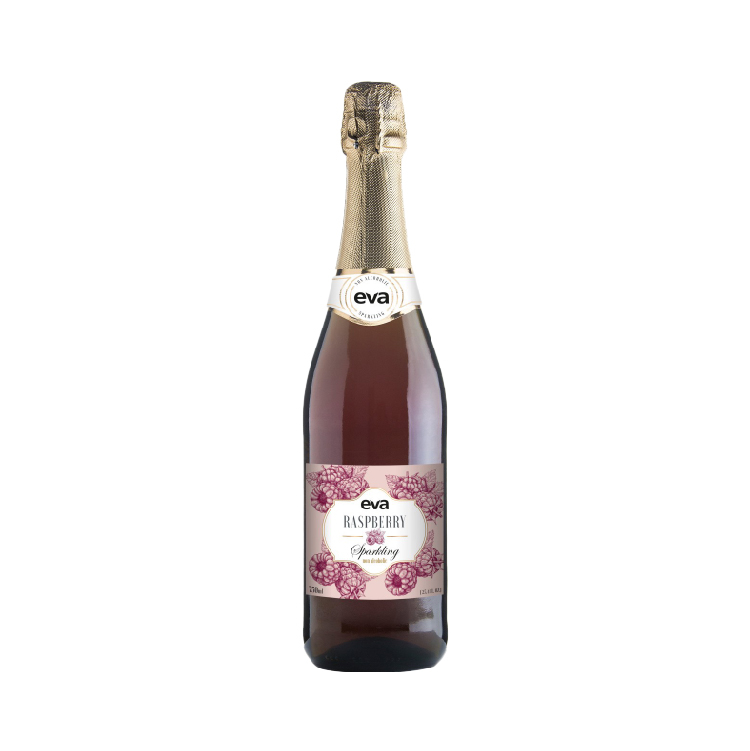 Eva Non-Alcoholic Raspberry Sparkling Wine-750ml