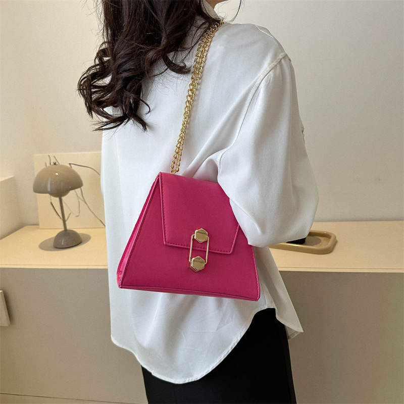 DY1492 Niche Design Brand Bag Handbag Bag Female New Leather Shoulder Messenger Bag Lock Buckle Handbag