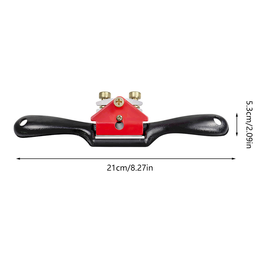 WELLHOME Woodworking Planer Adjustable Spokeshave Woodworking Plane Trimming Tools Hand Cutting Edge Chisel Carpenter Manual Accessories DIY