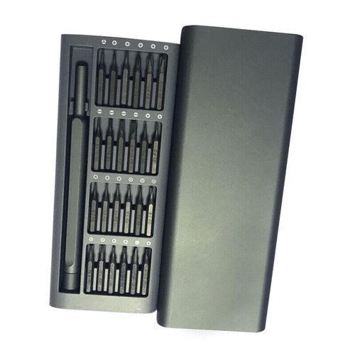 Mini 25 In1 Magnetic Precision Screwdriver Phone PC Repair Tool Bit Kit Set

