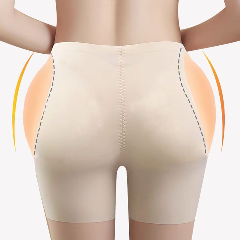 Self-adhesive silicone hip padding with water drop shape. Slimming and showing a thin waist, highlighting the waist-hip ratio. Hip padding for thickening and shaping.