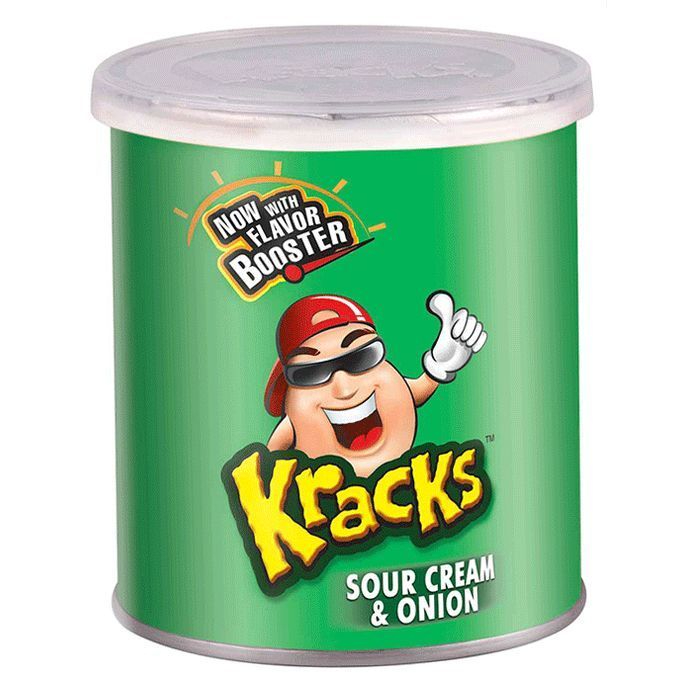 Kracks Sour Cream Chips - 45g x 4pcs