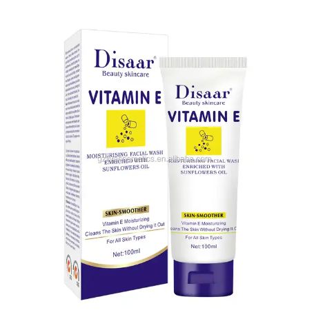 Disaar Vitamin Cleanser Removes Oil Cleansing and Brightening Foaming Cleanser Anti Wrinkle Acne Treatment benzoyl peroxide