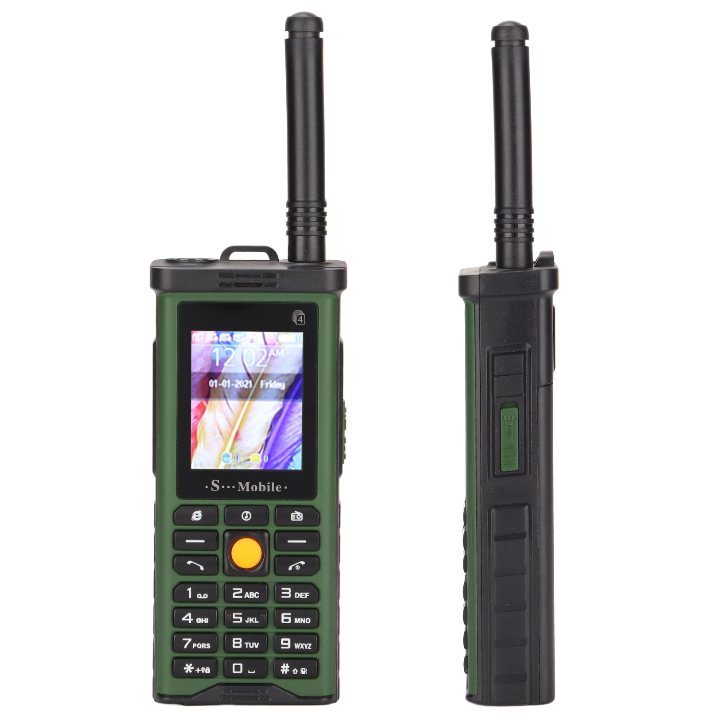 S‑G8800 Mobile Smartphone Unlocked Cell Phone 2G Retro Phone 4 SIM Card Large Button 2400mAh Capacity for Senior