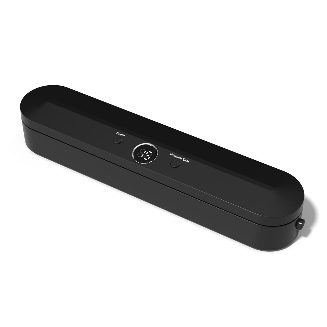 Vacuum machine small vacuum sealer snack food packaging machine automatic sealing bag household plastic seal preservationBlack