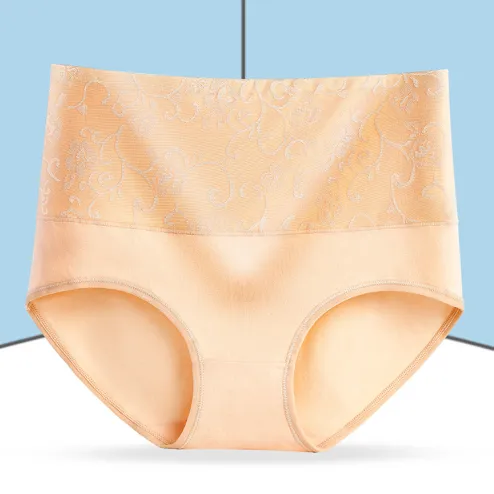 Morning Beauty High Waist Underwear Women's Underwear 100% Cotton