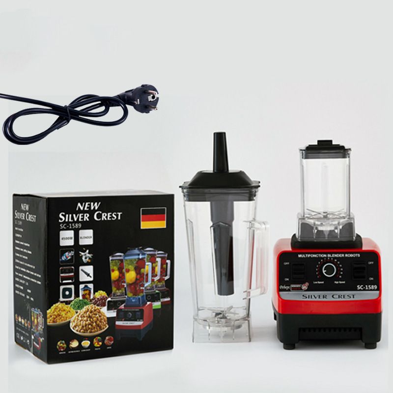 Commercial Blender Heavy-Duty Smoothie Blender w/ 2.5HP Copper Motor & Laser-Cut Blades Quick Ice Crushing 64oz Tritan Jar Self-Cleaning Cooking Grinder, Juicer, Juice Machine