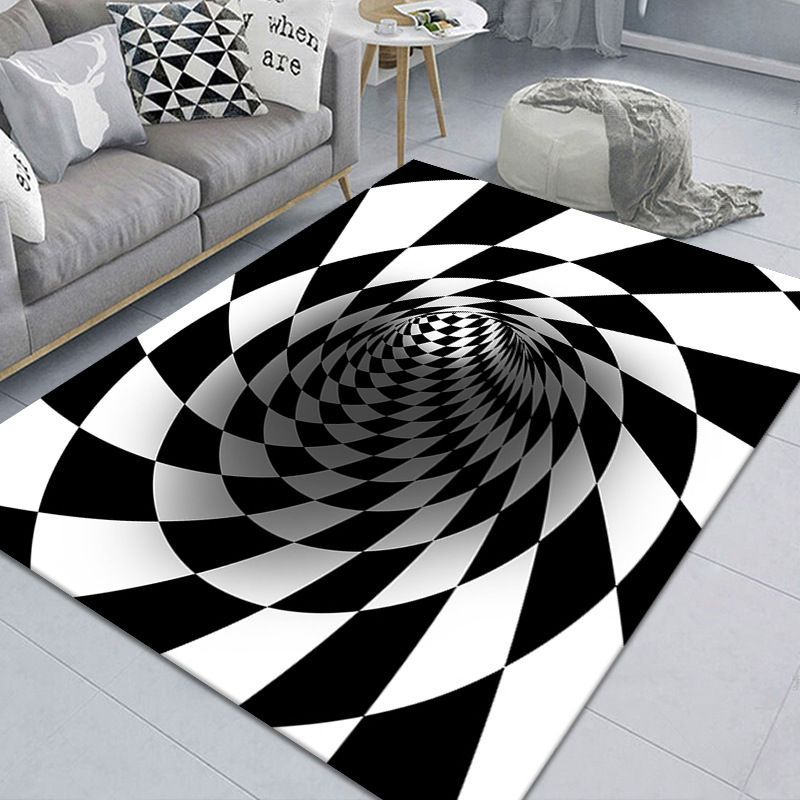 40*60cm ,50*80cm Carpet living room, bedroom coffee table mat, 3D geometric illusion floor mat CRRSHOP home decor carpet free shipping# 06