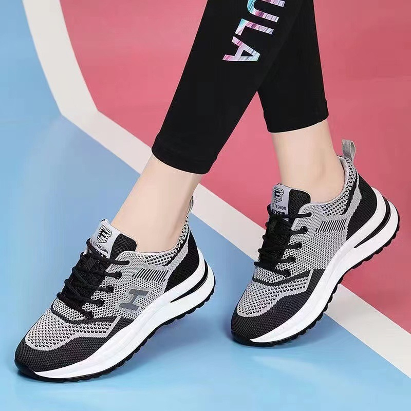 Mesh Casual Popular Fashion Women's Sports Shoes Student Sports Shoes