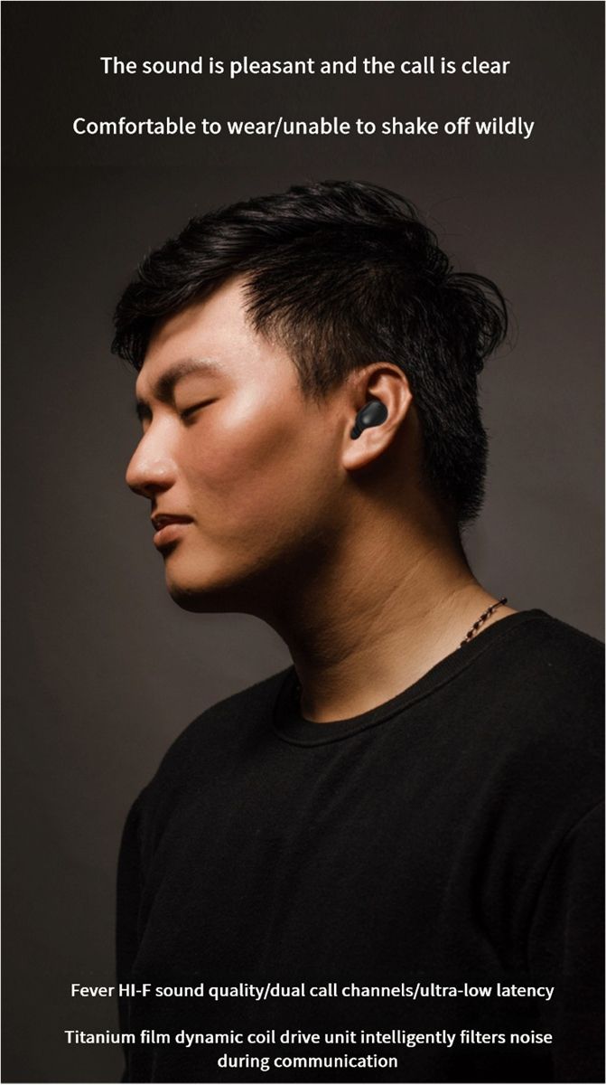 E7S Bluetooth Earbuds 5.0 In-Ear True Wireless Display Sport Bluetooth Headphones