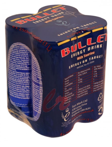 BULLET VODKA 33CL x 6pcs