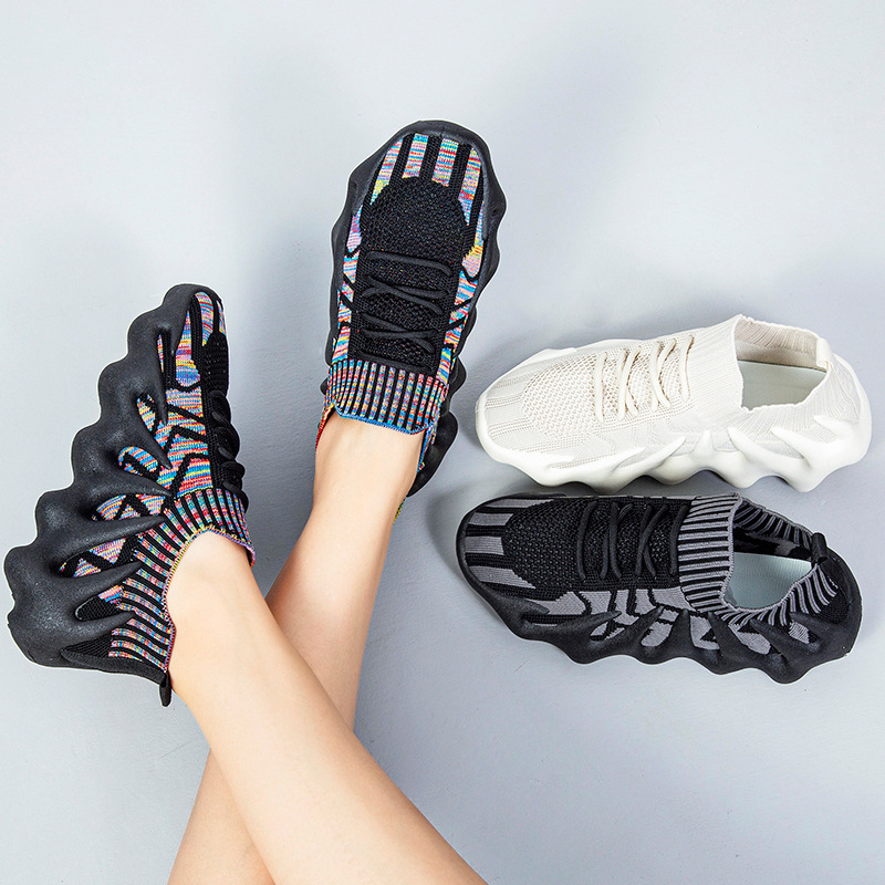 Women's Shoes New Women's Sports Shoes Fashion Octopus Coconut Shoes Soft Bottom Breathable Sneakers