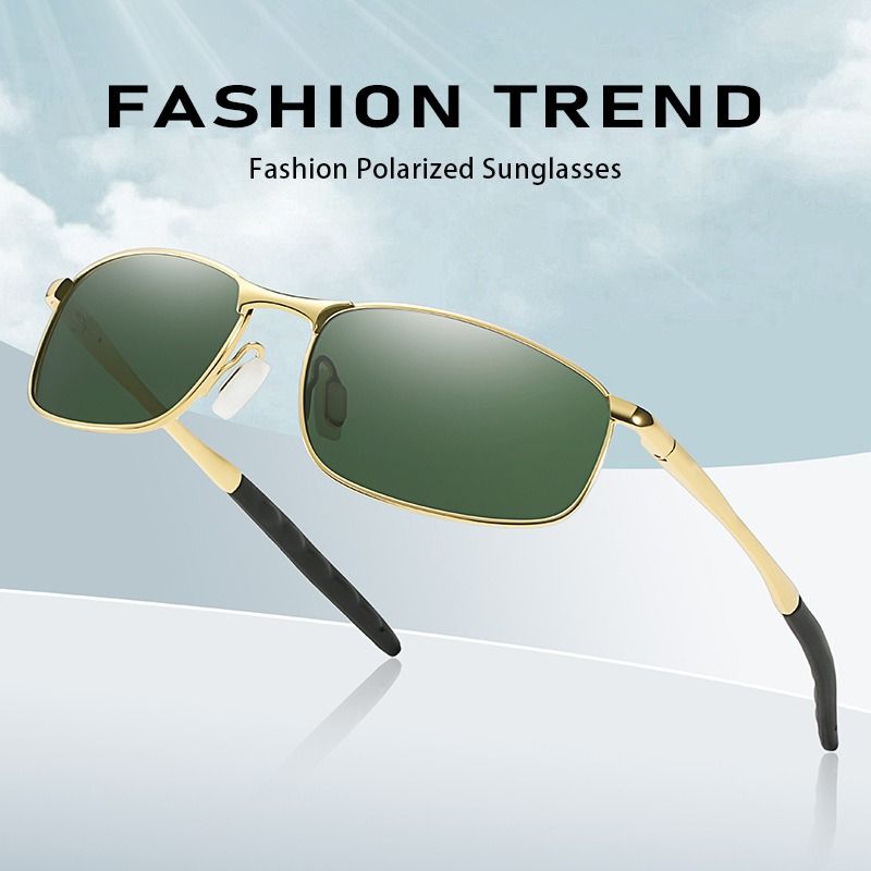New Polarized Sunglasses Dual Purpose Day Night Vision Glasses Anti-Glare Driving Eyeglasses Fashion Outdoor Shades for Men