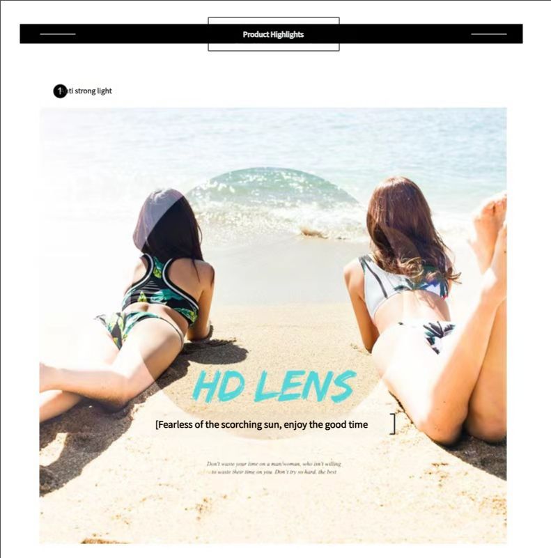 Fashionable streetwear sunglasses for both men and women. Sunglasses
