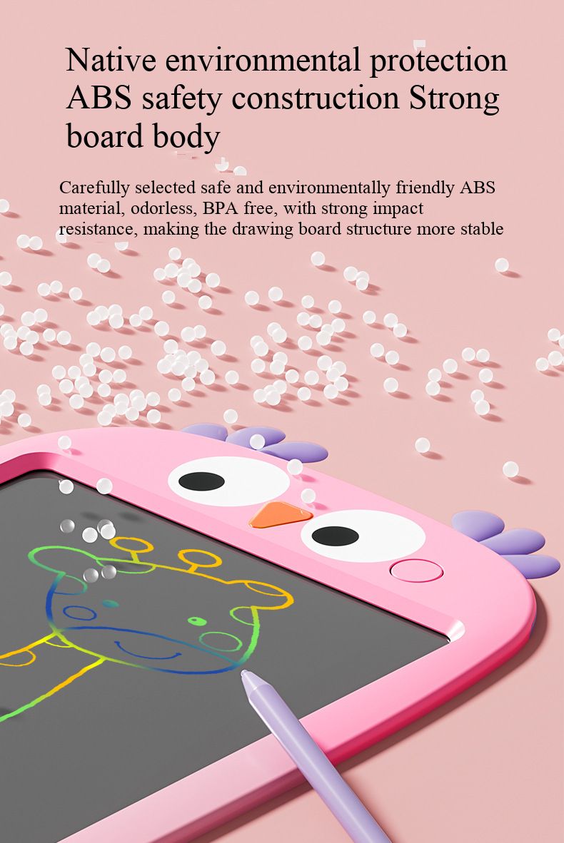Children’s LCD Writing Tablet, Kids Small Blackboard, Baby Colorful Graffiti Electronic Drawing Pad, Toddler Erasable Handwriting Toy, Safe Eye-Protection Electronic Doodle Board