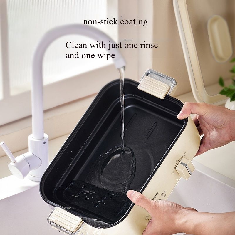 Electric hot pot, all-in-one cooking electric pan, non-stick multi-functional electric cooker