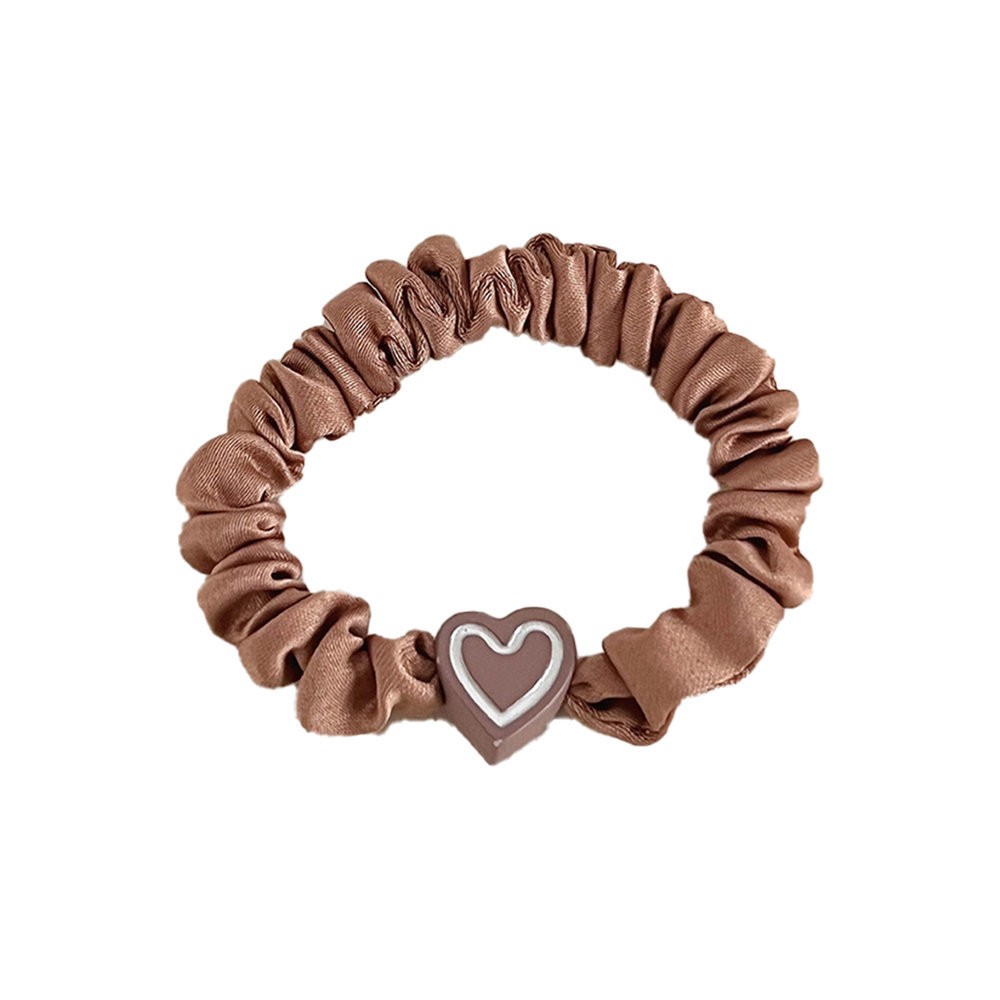 FQ1231 Women's Vintage Love Heart High Stretch Hairband Hair Accessories