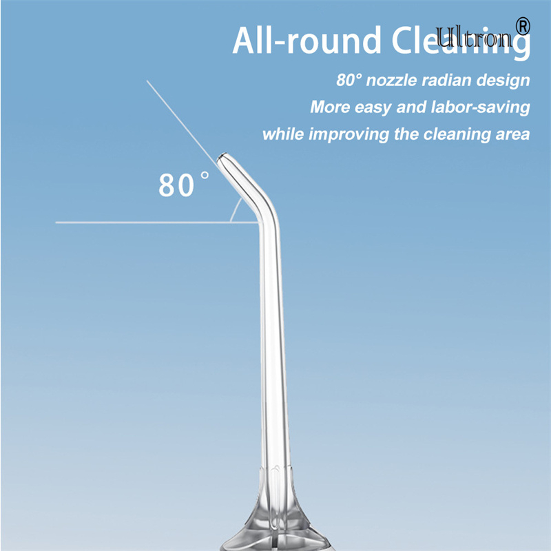 Ultron Portable Oral Irrigator Water Flosser Dental Water Jet Tools Pick Cleaning Teeth 300ML 5 Nozzles Mouth Washing Machine Floss