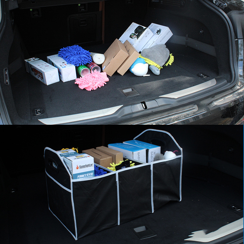 Car interior supplies car storage box storage box car trunk organizer car non-woven storage box