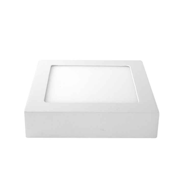 Tospino Surface-mounted Square Panel LED Ceiling Light Fixture 6400K White