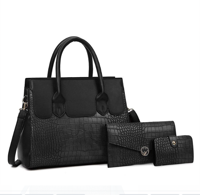 CLella Women's Bags 3 in 1 European and American Style Women's Shoulder Messenger Handbag