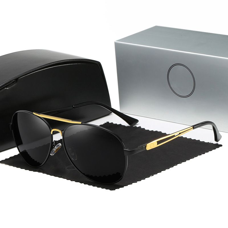 2032 Men's New Polarized Sunglasses Metal Sunglasses